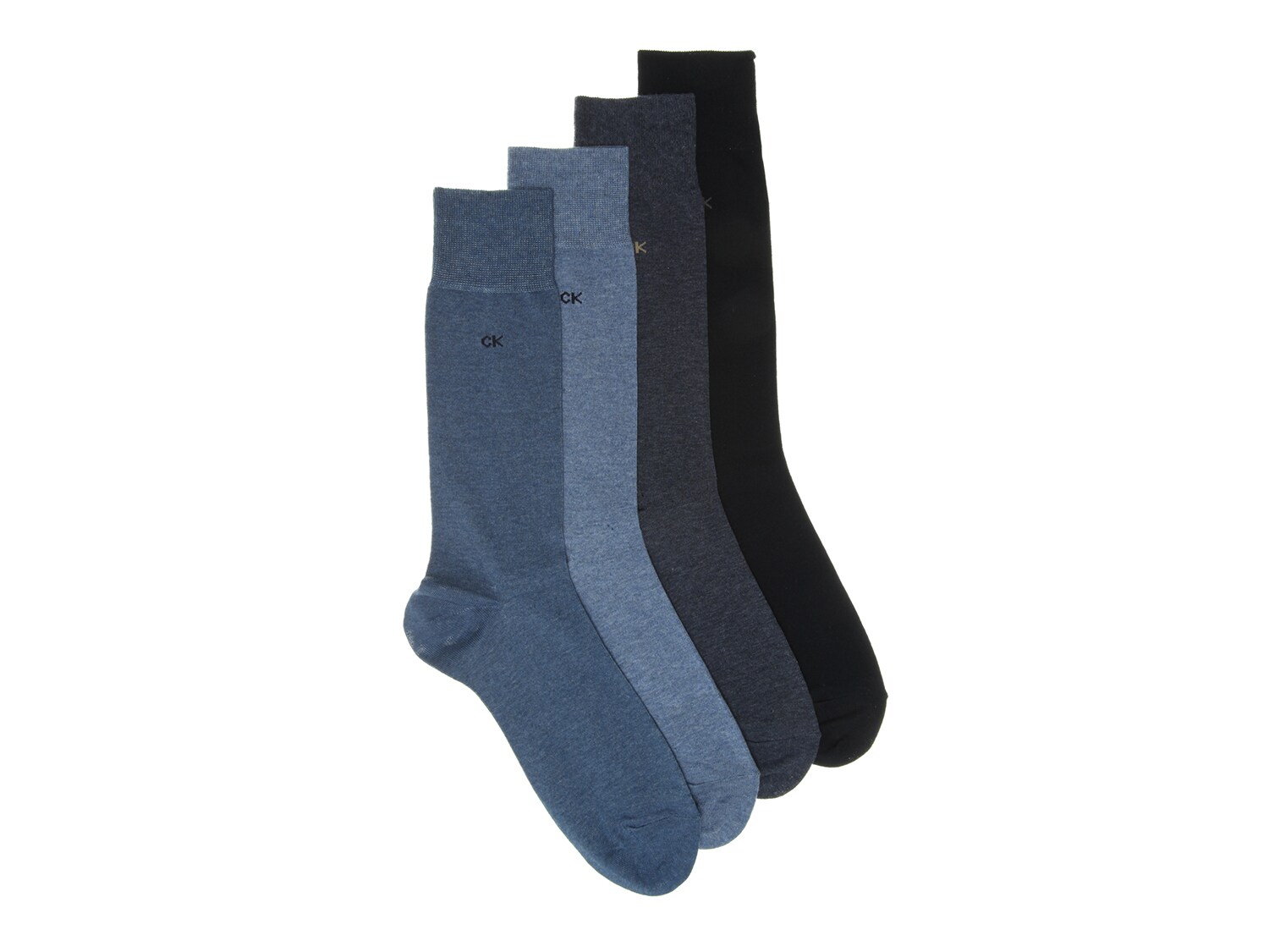 Calvin Klein Solid Men's Crew Socks - 4 Pack - Free Shipping | DSW