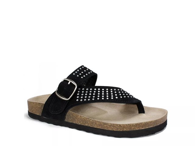 White flat sales sandals dsw