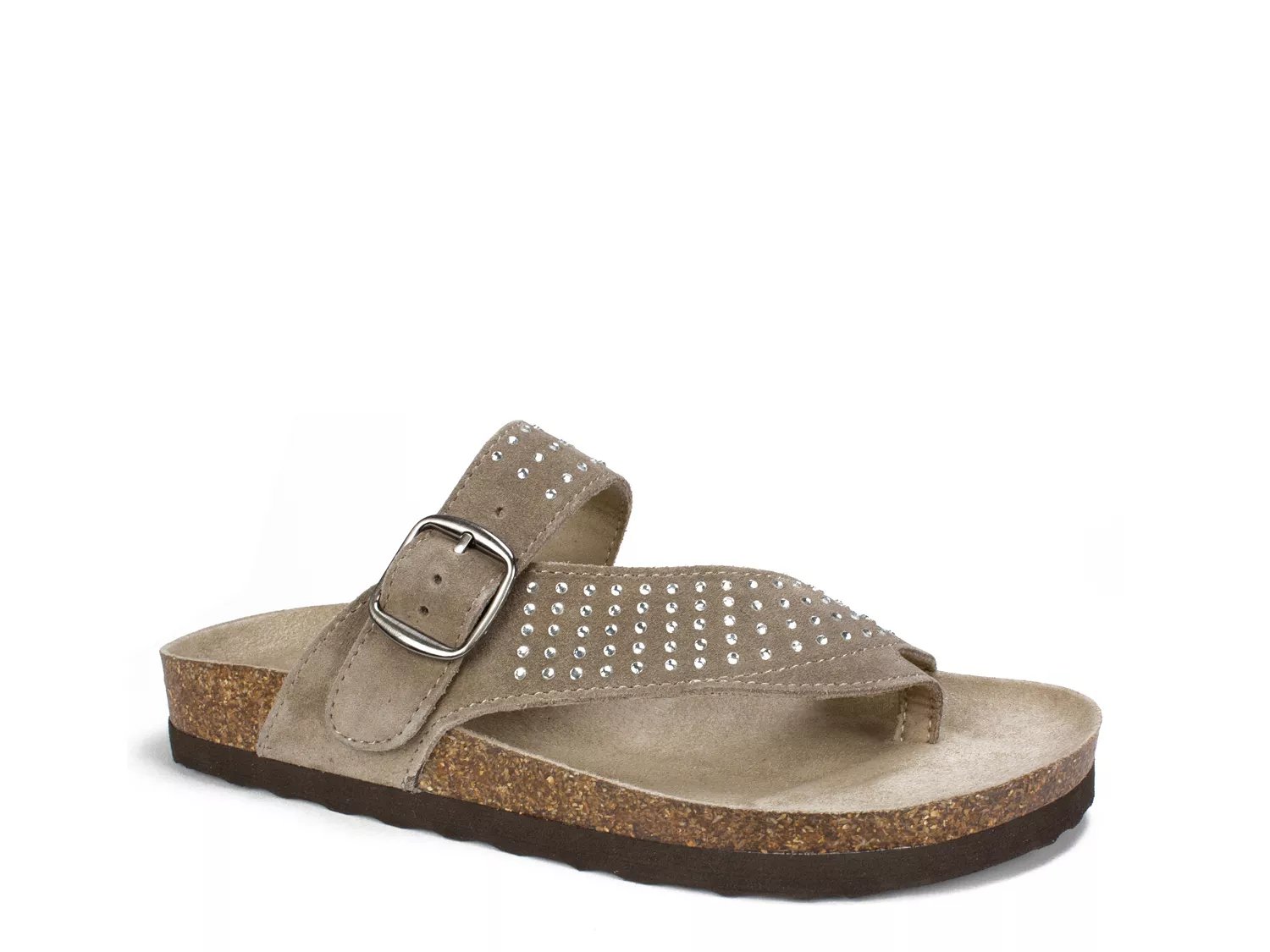 white mountain mens sandals