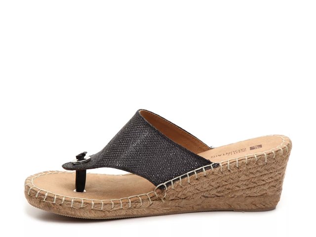 White mountain beachball discount espadrille wedge sandal