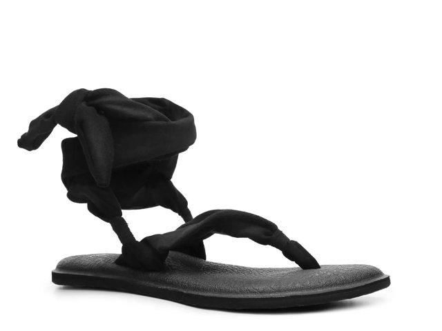 Sanuk Yoga Slinged Up Flat Sandal Free Shipping DSW