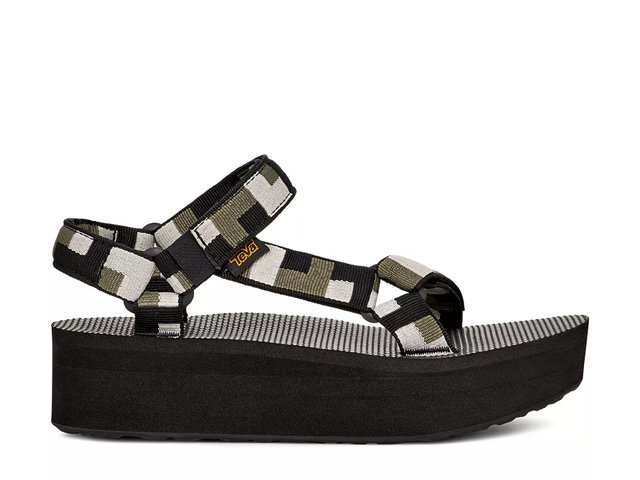Teva flatform sandals hot sale white