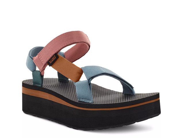 Teva universal flatform colorblock sandal best sale