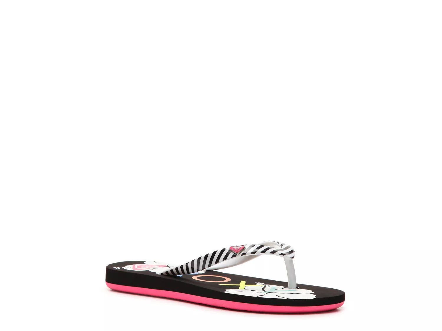 roxy flip flops dsw