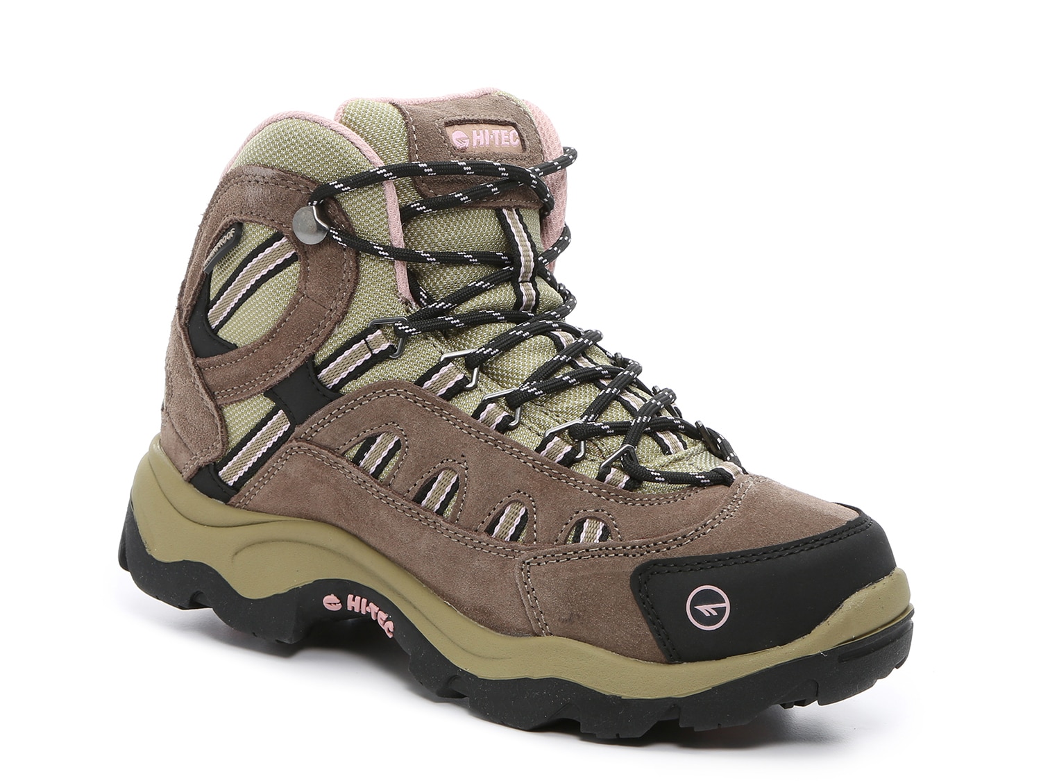 Hi-Tec Bandera Leather Waterproof Suede Walking Hiking Trail Womens Boots 