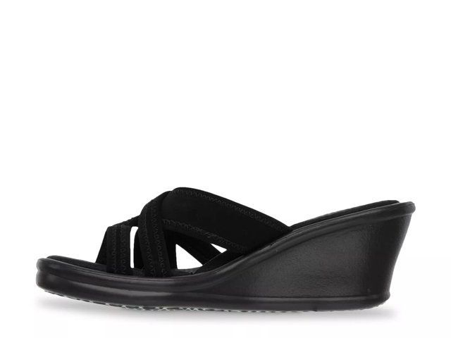 Women's rumblers sparkle on wedge sandal on sale