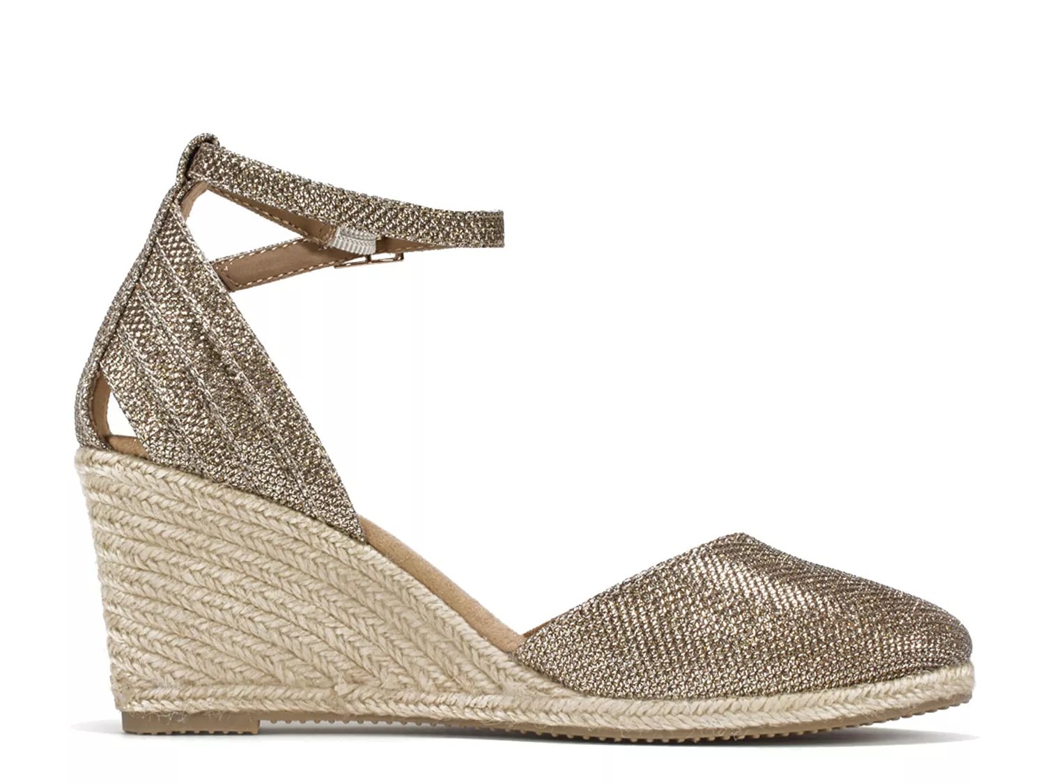 white mountain cisco espadrille wedges