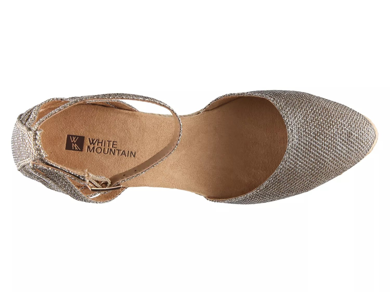 white mountain cisco espadrille wedge sandal