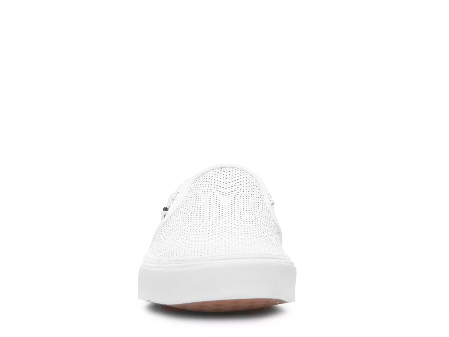 vans asher women's perforated slip on shoes