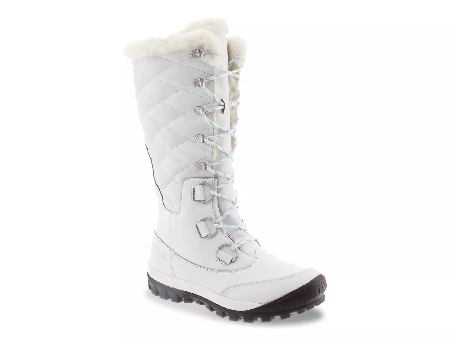 women's winter lace up boots with fur