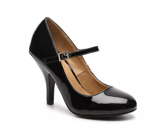 Dsw patent cheap leather