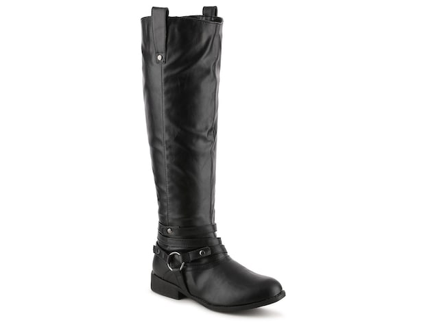 Journee Collection Walla Wide Calf Riding Boot - Free Shipping | DSW