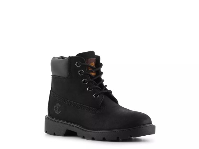Black timberland boots youth hotsell