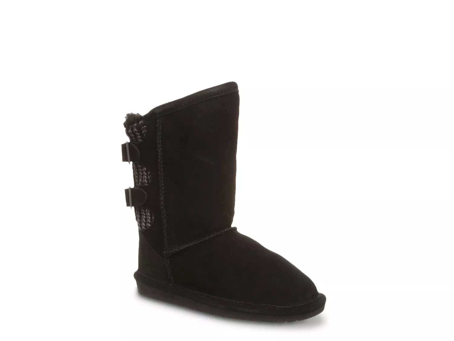 bearpaw boshie boots black