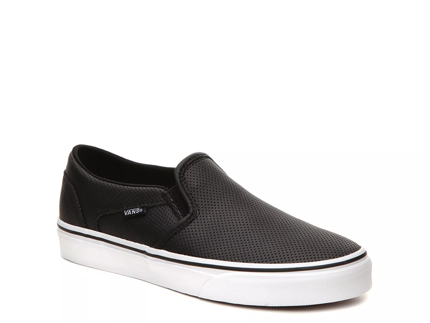 Vans Asher Perforated Slip-On Sneaker 