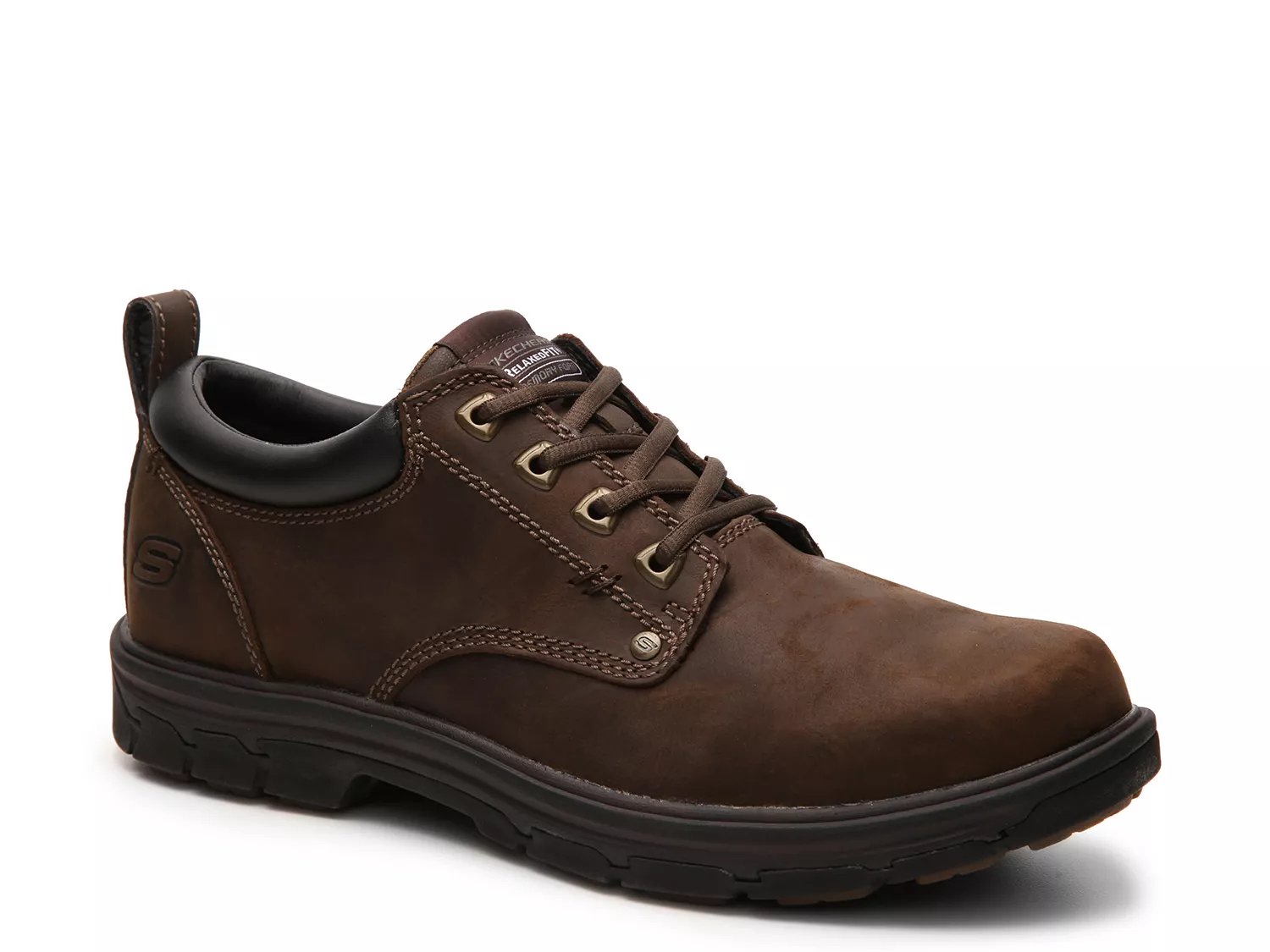 skechers oxfords womens brown