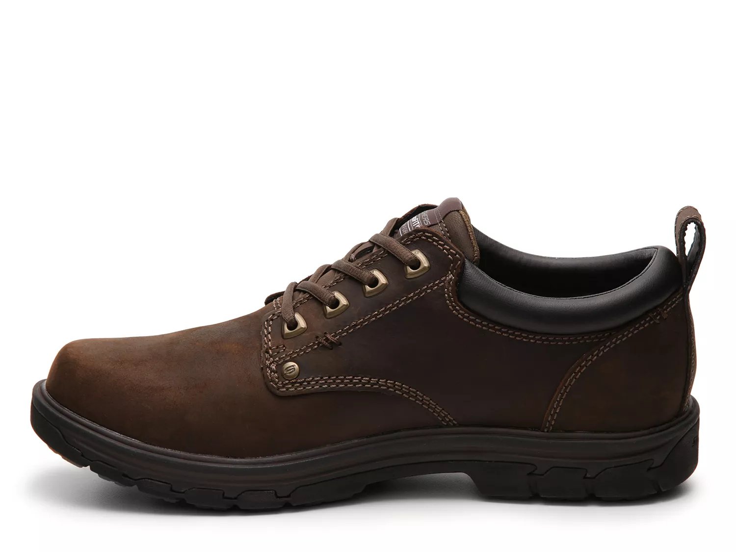 skechers men's rilar memory foam oxford
