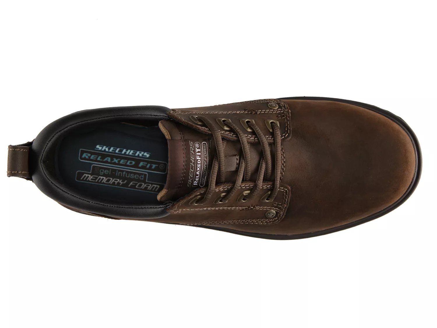 men's skechers relaxed fit segment rilar brown