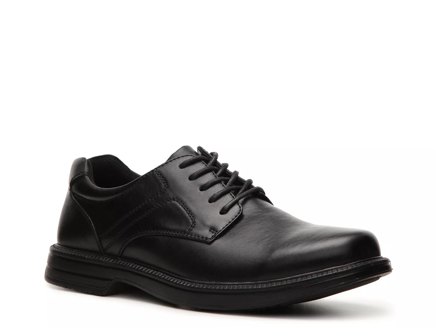 mens black memory foam shoes