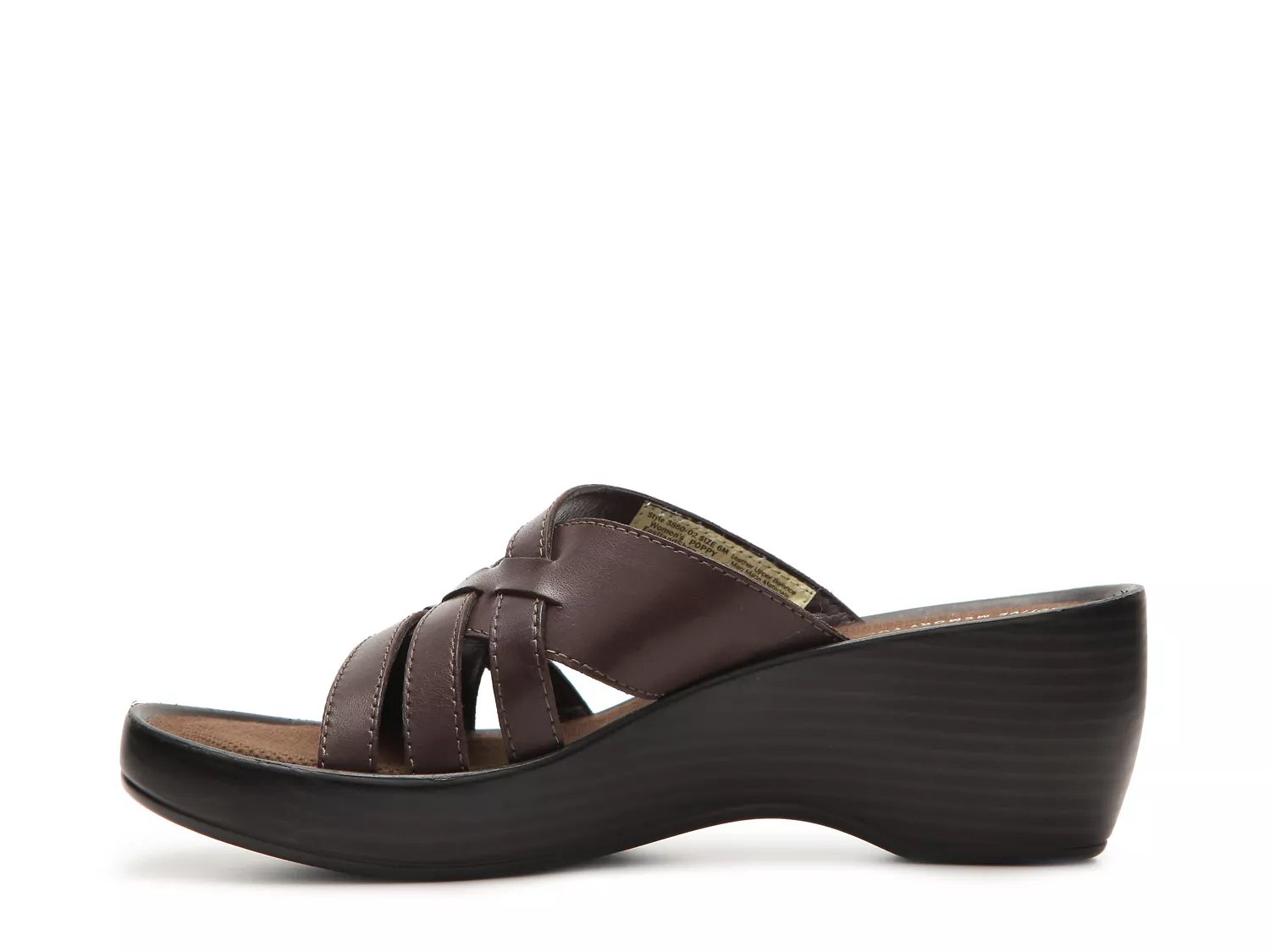 clarks poppy wedge