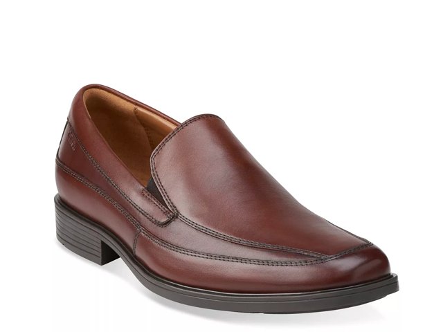 Clarks tilden slip on sale