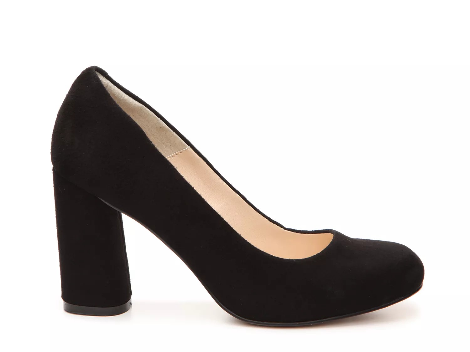 dsw black suede pumps