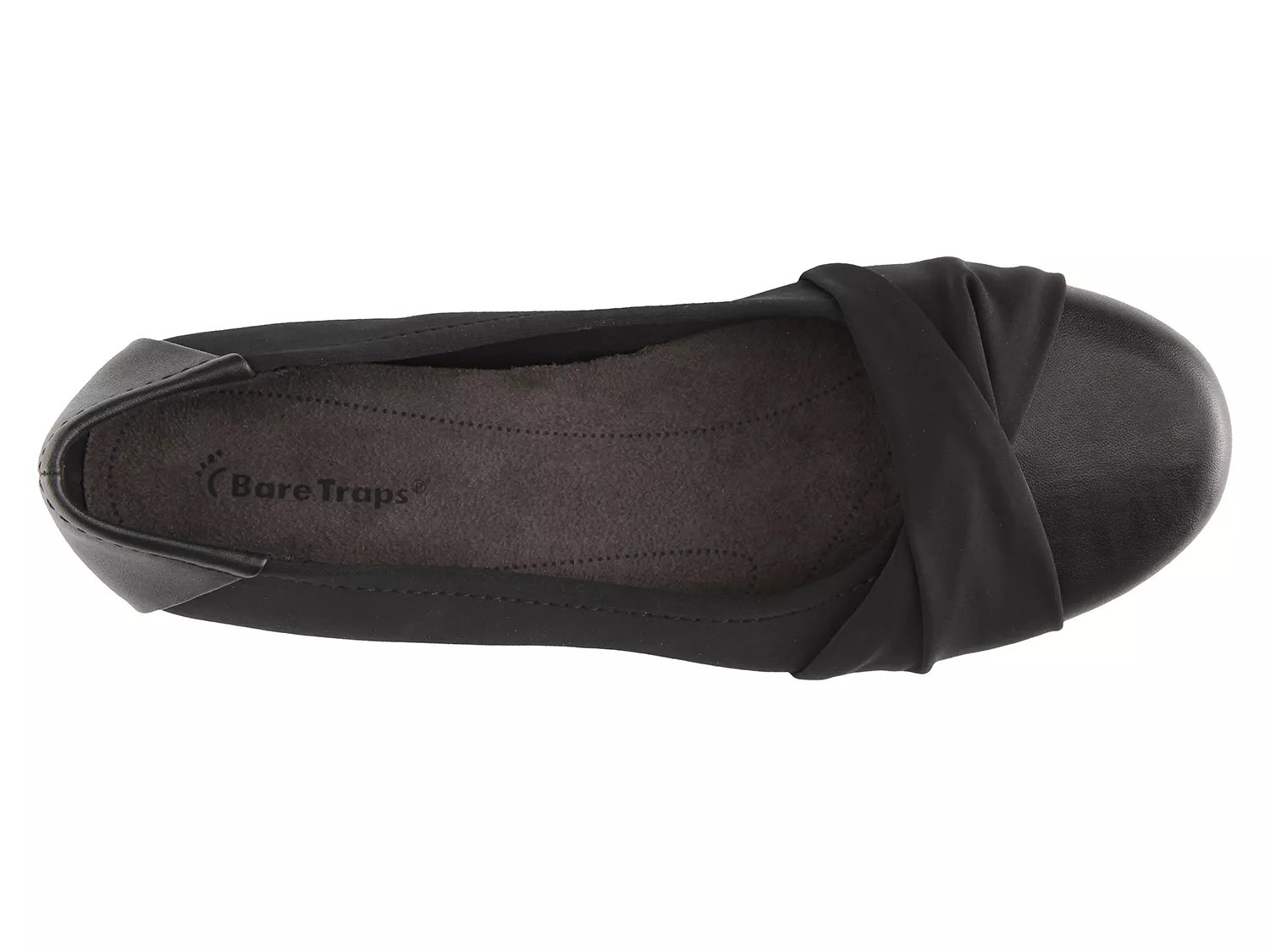 bare traps mitsy hidden wedge flats