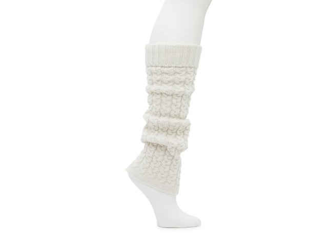 Lemon Weekend Cable Knit Leg Warmers