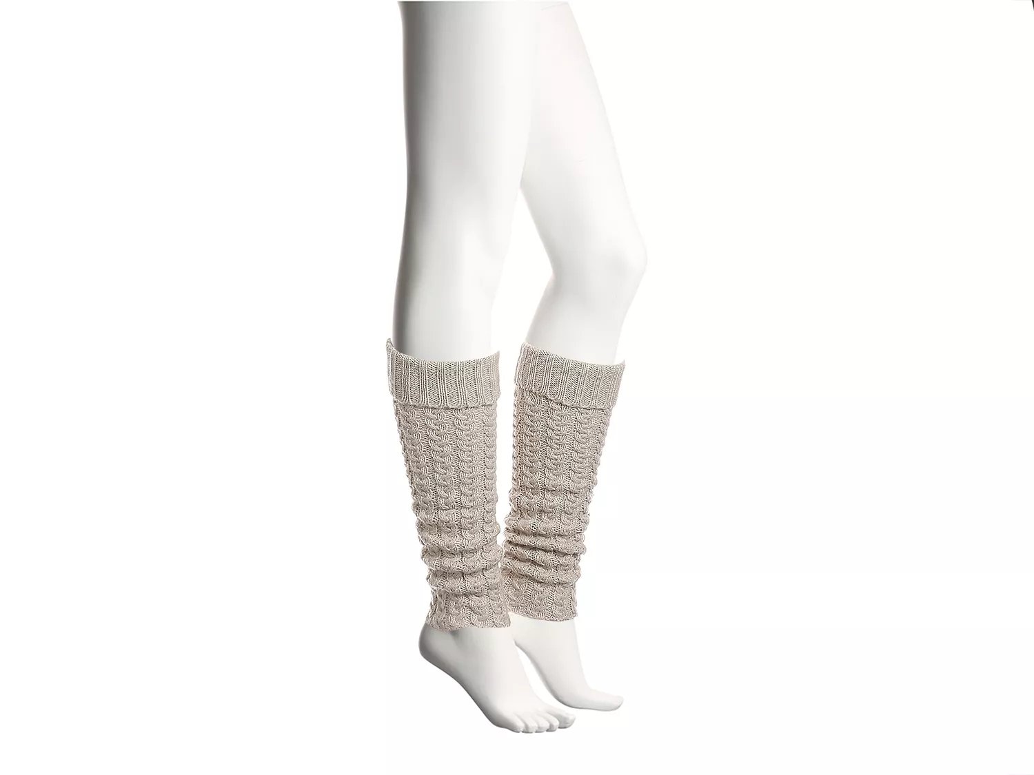 Lemon Weekend Cable Knit Leg Warmers DSW