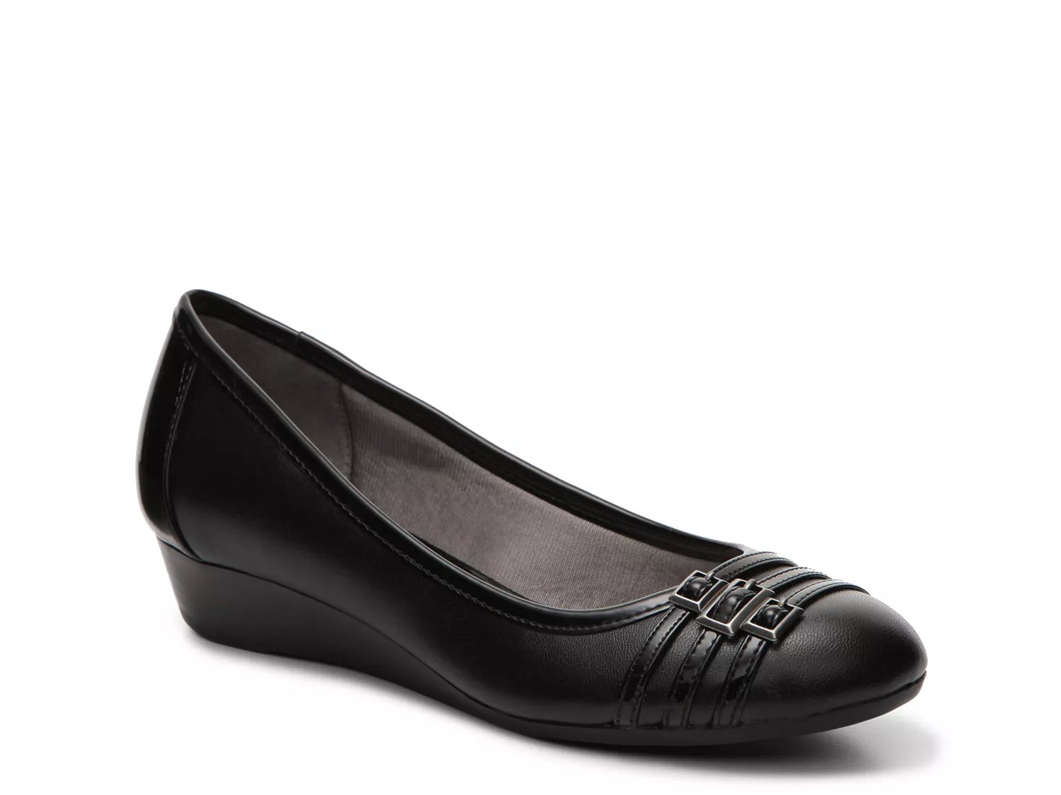 lifestride wedge pumps