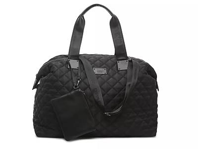 Steve Madden Quilted Weekender Women Nylon Duffel Bag