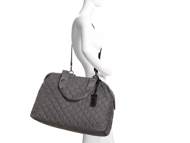 New STEVE MADDEN Green Quilted Baustin Overnight Bag $119