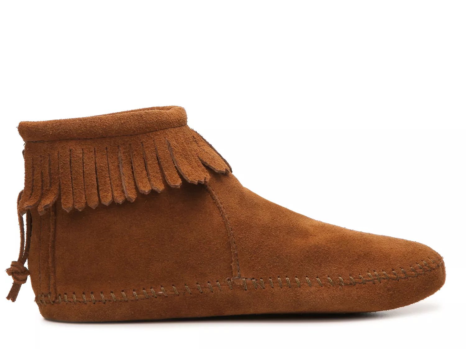 western fringe booties