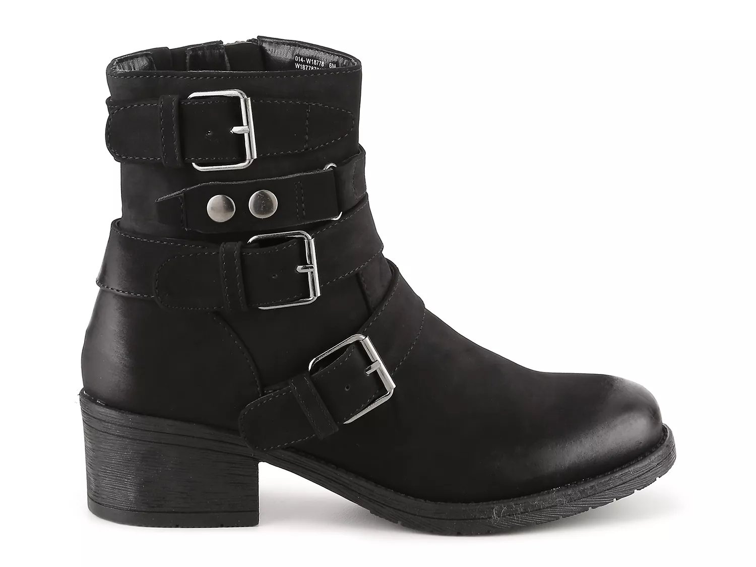 white mountain major motorcycle bootie