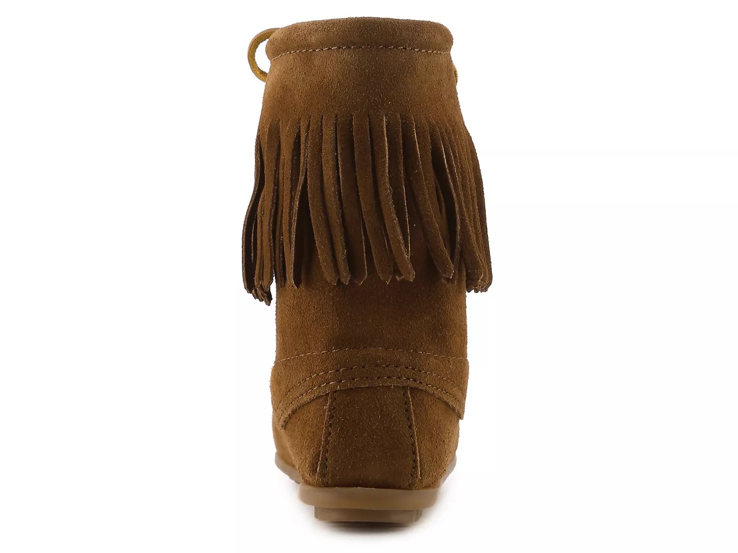 western fringe booties