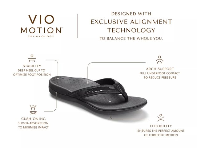 Vionic tide ii flip flop top