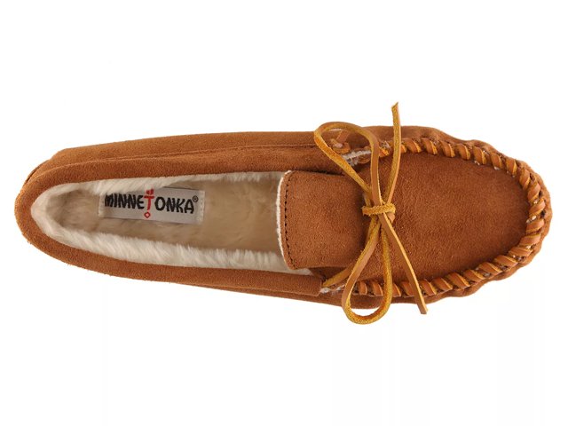 Minnetonka pile lined softsole top