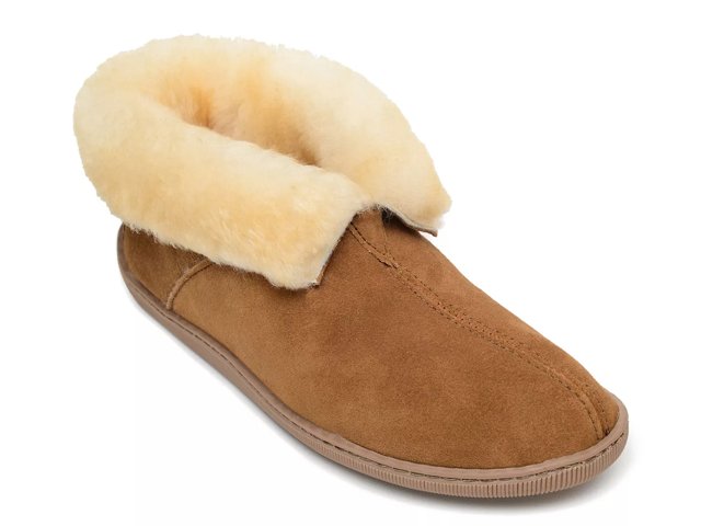 Minnetonka Sheepskin Slipper Boot