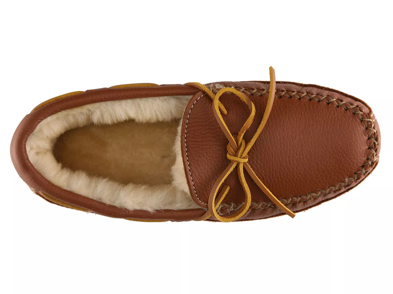 minnetonka sheepskin moose slipper