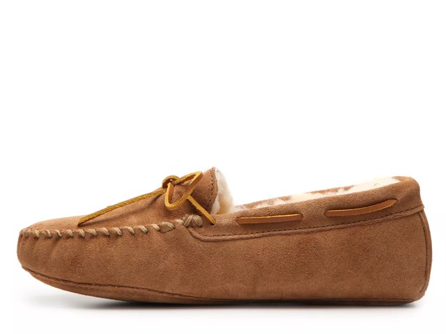 Minnetonka men's soft sole slippers deals