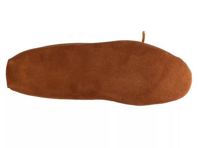 Minnetonka leather outlet laced softsole