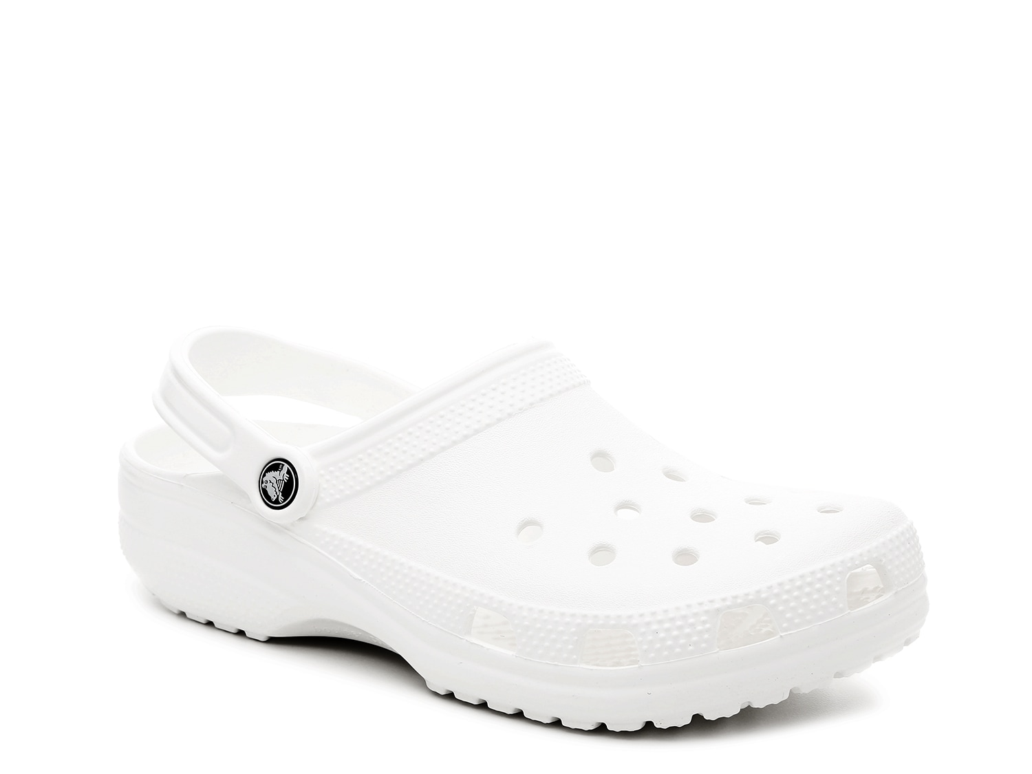 white womens crocs size 8