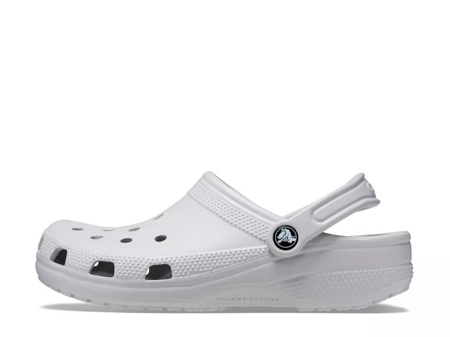 White classic clog crocs 2025