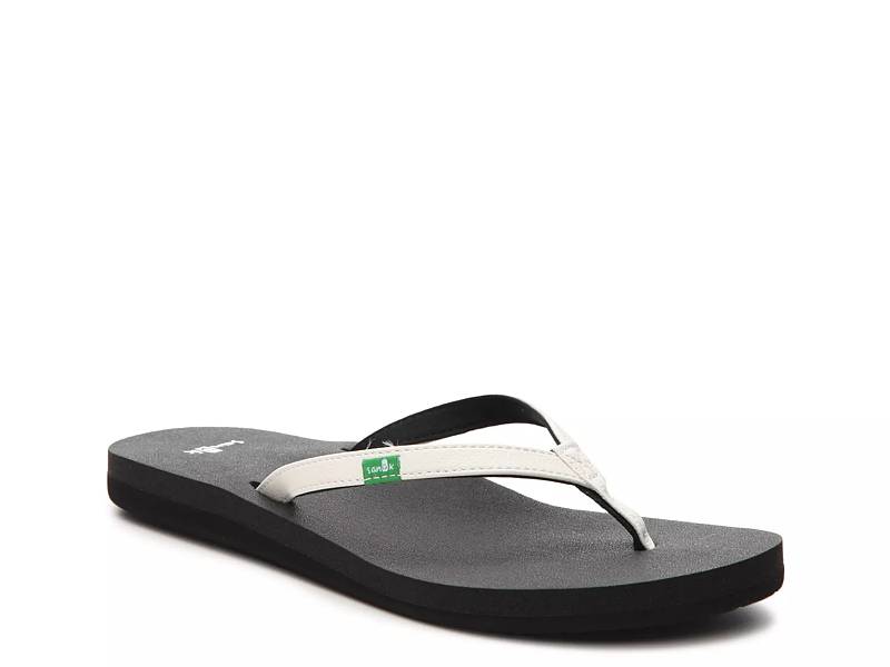 Dsw black hot sale flip flops