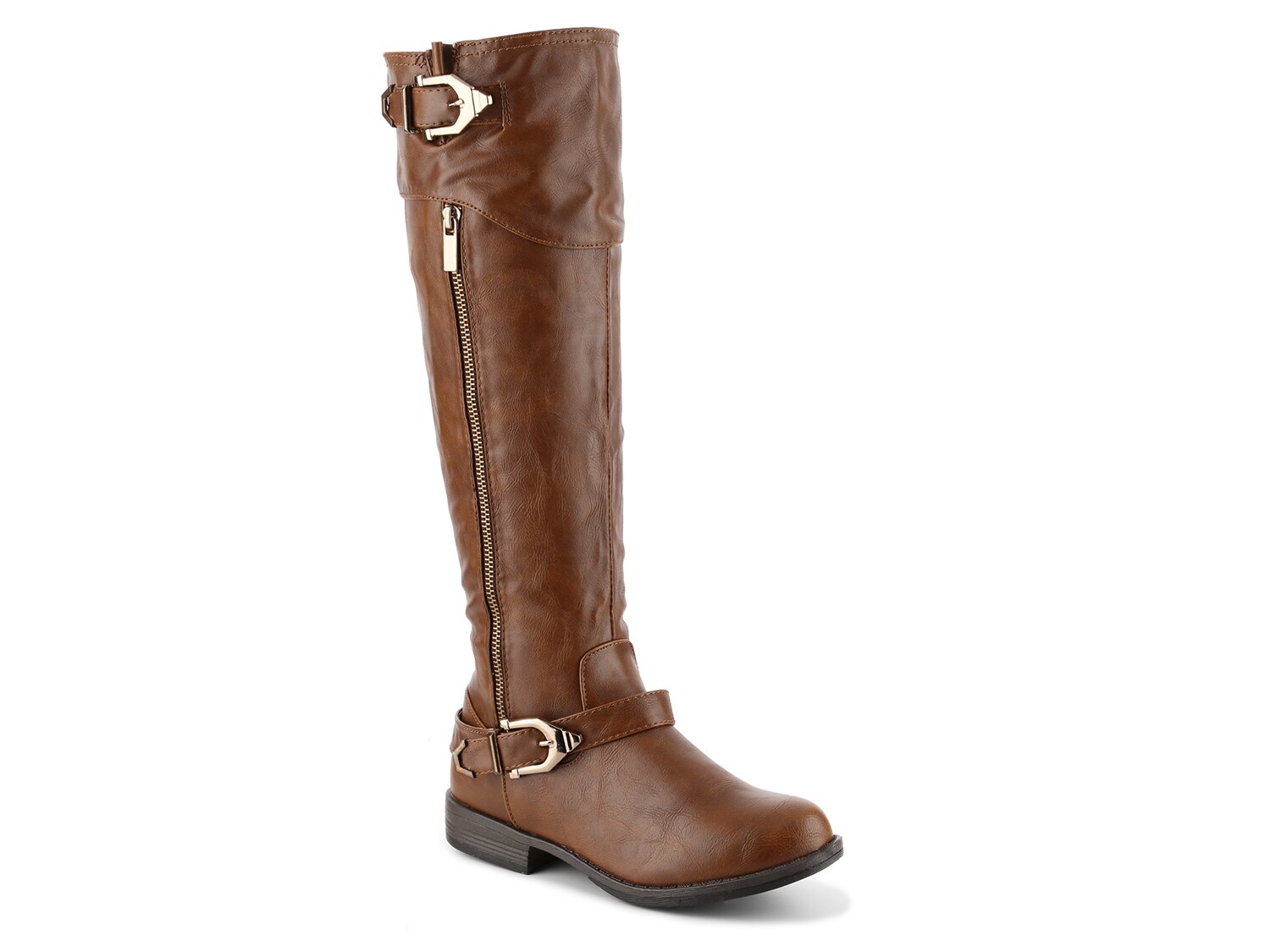 Journee Collection Barb Riding Boot - Free Shipping | DSW
