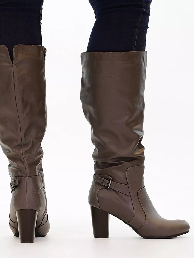 Journee collection carver wide calf boot hot sale