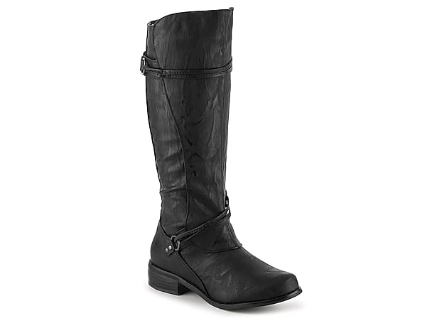 Journee Collection Bite Wide Calf Riding Boot - Free Shipping | DSW