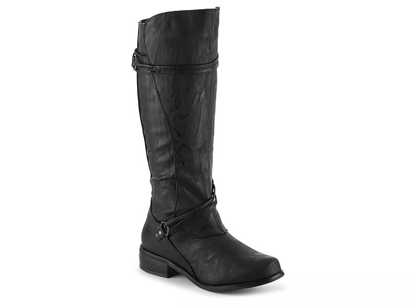 Journee Collection Bite Wide Calf Riding Boot - Free Shipping | DSW