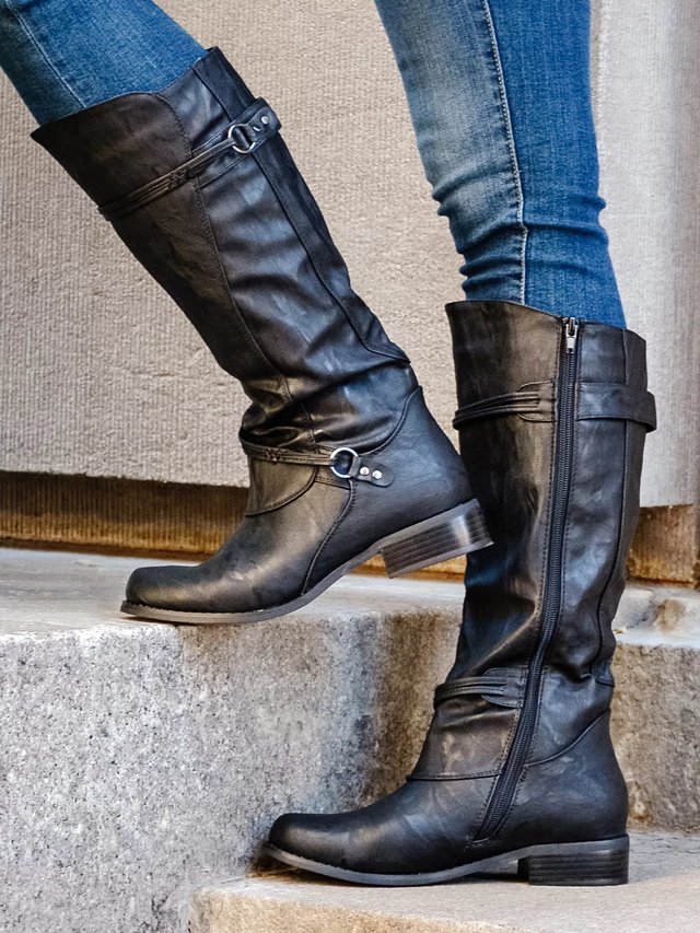 Journee Collection Women s Harley Boot Brown