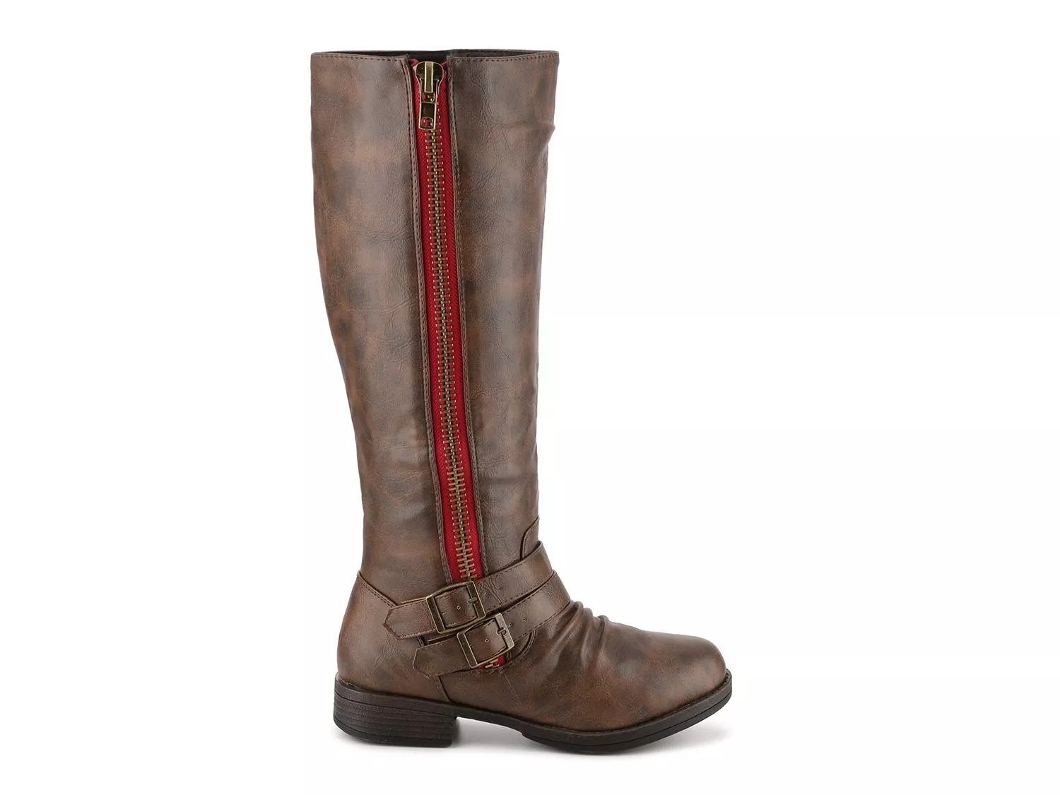 laced and loaded adjustable calf riding boots